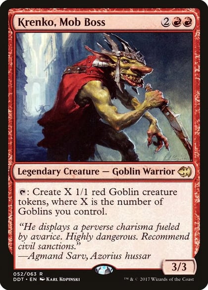 Krenko, Mob Boss, Duel Decks: Merfolk vs. Goblins 52