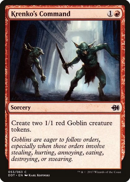 Krenko's Command, Duel Decks: Merfolk vs. Goblins 53