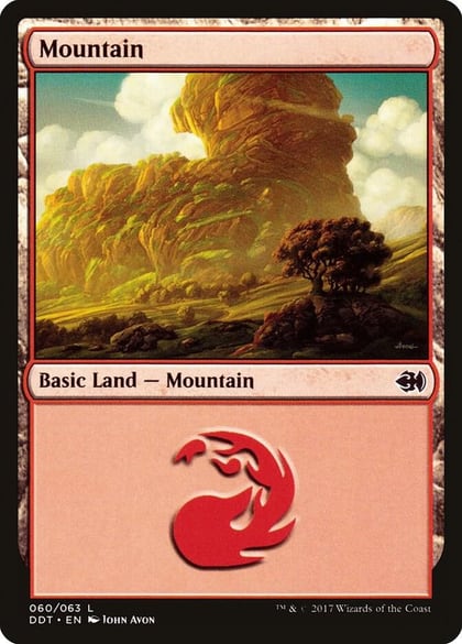 Mountain (060), Duel Decks: Merfolk vs. Goblins 60