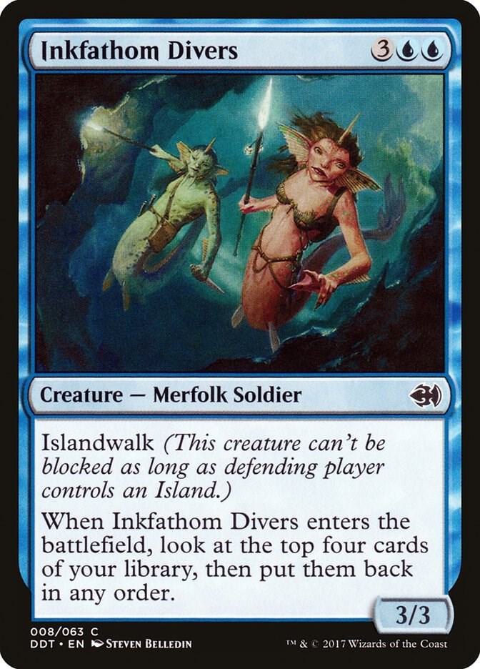 Inkfathom Divers, Duel Decks: Merfolk vs. Goblins 8