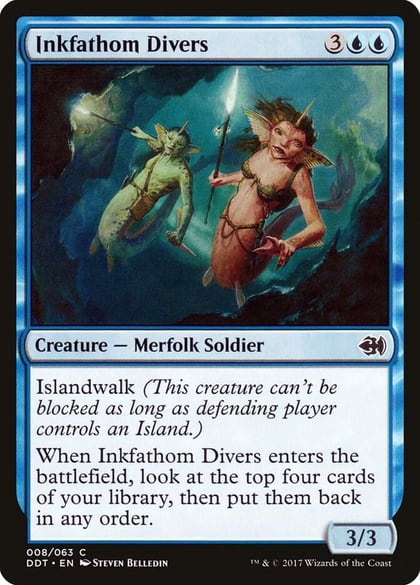 Inkfathom Divers, Duel Decks: Merfolk vs. Goblins 8
