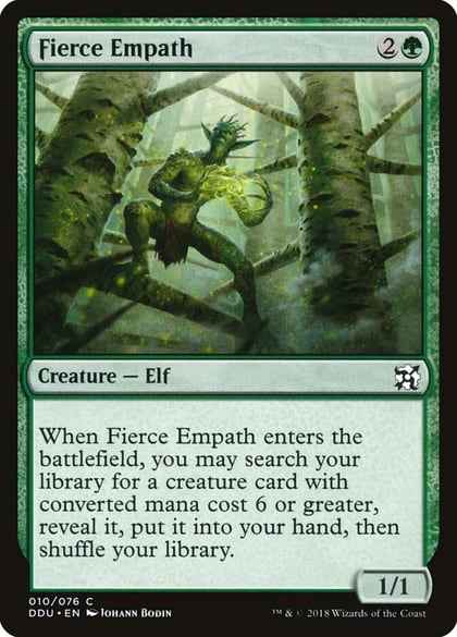 Fierce Empath, Duel Decks: Elves vs. Inventors 10