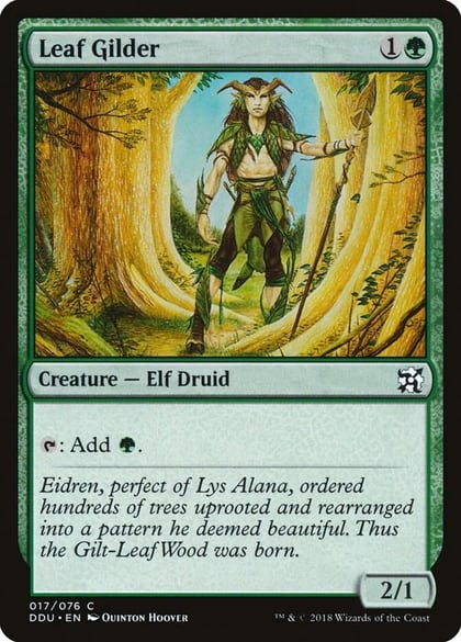 Leaf Gilder, Duel Decks: Elves vs. Inventors 17