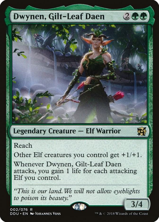 Dwynen, Gilt-Leaf Daen, Duel Decks: Elves vs. Inventors 2