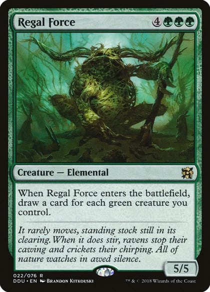 Regal Force, Duel Decks: Elves vs. Inventors 22