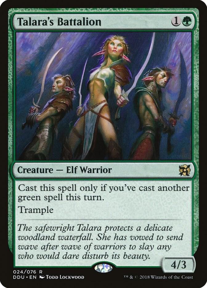 Talara's Battalion, Duel Decks: Elves vs. Inventors 24