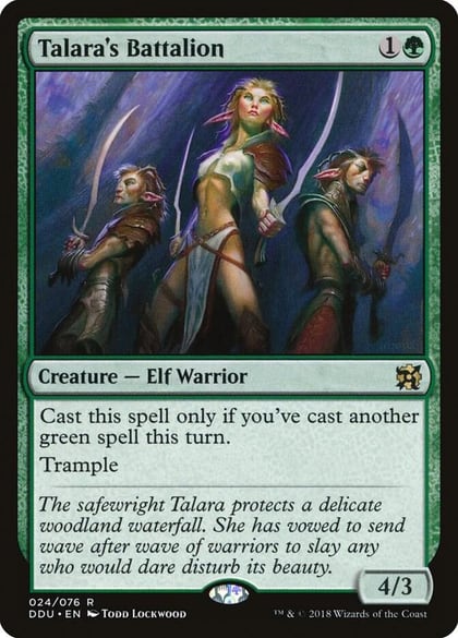 Talara's Battalion, Duel Decks: Elves vs. Inventors 24