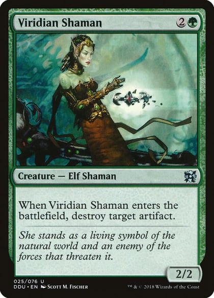 Viridian Shaman, Duel Decks: Elves vs. Inventors 25