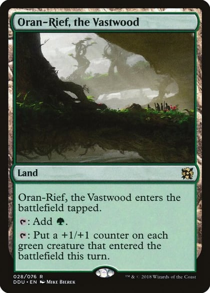 Oran-Rief, the Vastwood, Duel Decks: Elves vs. Inventors 28