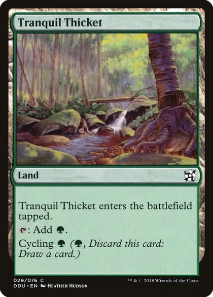 Tranquil Thicket, Duel Decks: Elves vs. Inventors 29