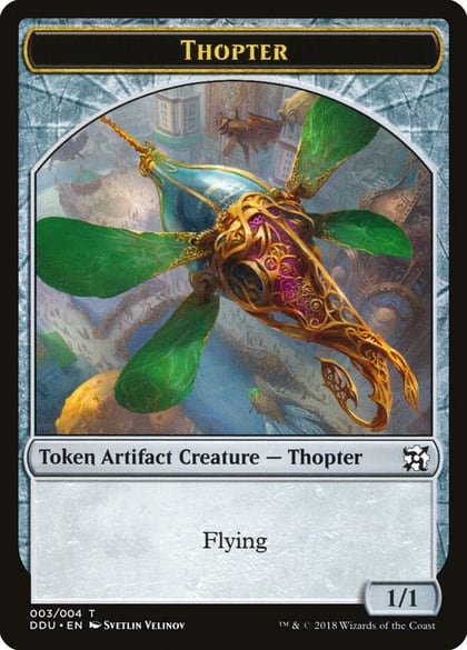 Thopter Token (003), Duel Decks: Elves vs. Inventors 3