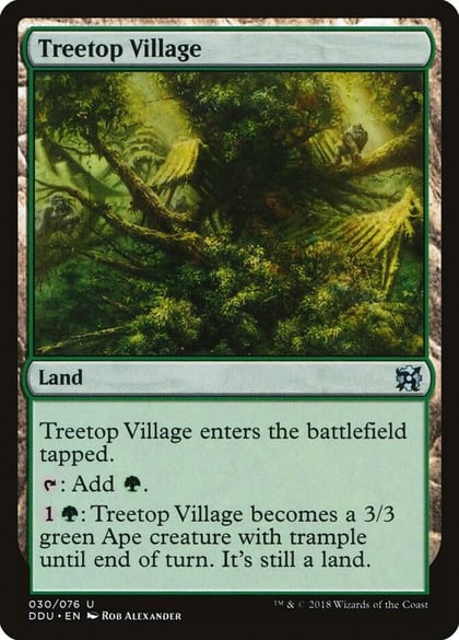 Treetop Village, Duel Decks: Elves vs. Inventors 30