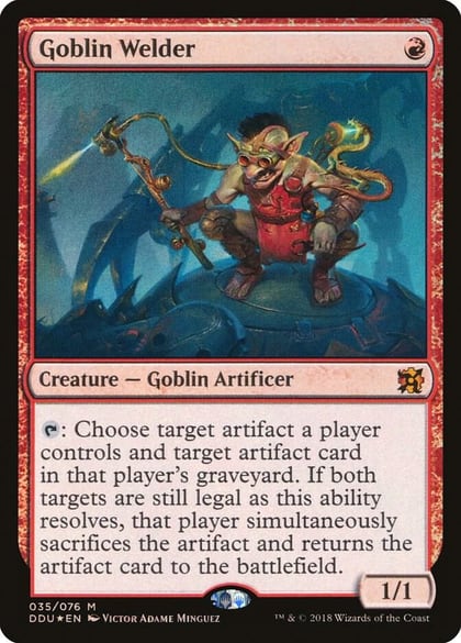 Goblin Welder, Duel Decks: Elves vs. Inventors 35