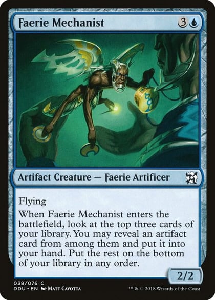 Faerie Mechanist, Duel Decks: Elves vs. Inventors 38