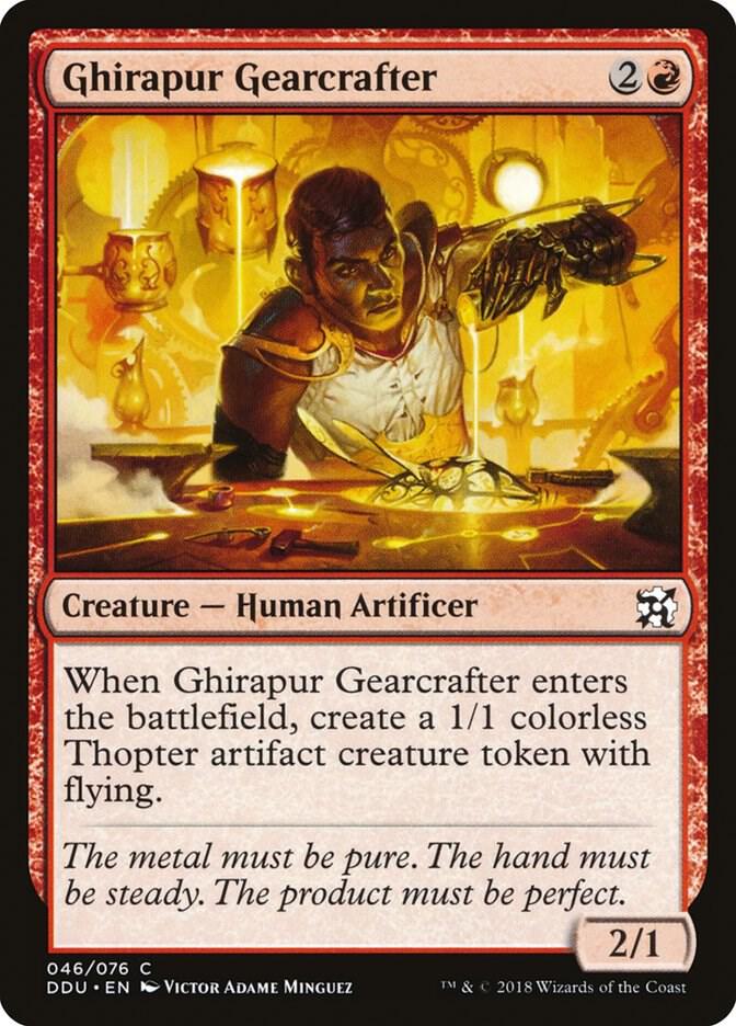 Ghirapur Gearcrafter, Duel Decks: Elves vs. Inventors 46