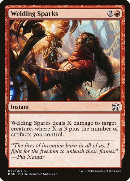 Welding Sparks, Duel Decks: Elves vs. Inventors 49