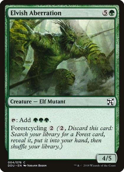 Elvish Aberration, Duel Decks: Elves vs. Inventors 4