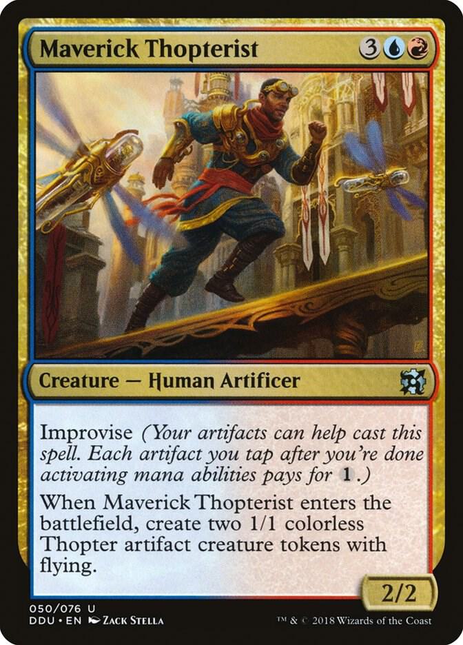 Maverick Thopterist, Duel Decks: Elves vs. Inventors 50
