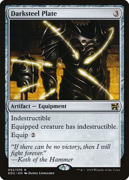Darksteel Plate, Duel Decks: Elves vs. Inventors 52
