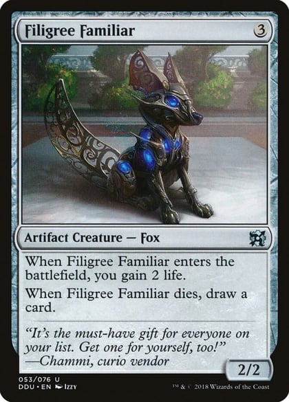 Filigree Familiar, Duel Decks: Elves vs. Inventors 53