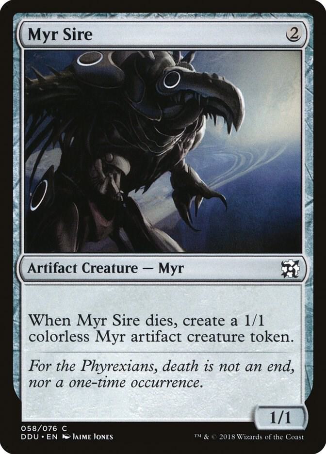 Myr Sire, Duel Decks: Elves vs. Inventors 58