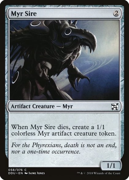 Myr Sire, Duel Decks: Elves vs. Inventors 58