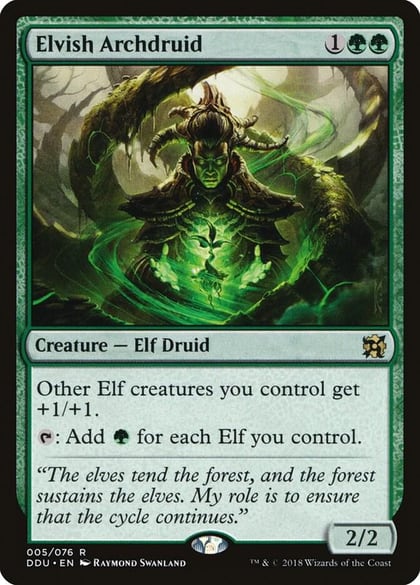 Elvish Archdruid, Duel Decks: Elves vs. Inventors 5