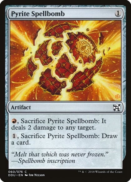 Pyrite Spellbomb, Duel Decks: Elves vs. Inventors 60