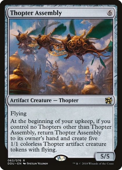 Thopter Assembly, Duel Decks: Elves vs. Inventors 63