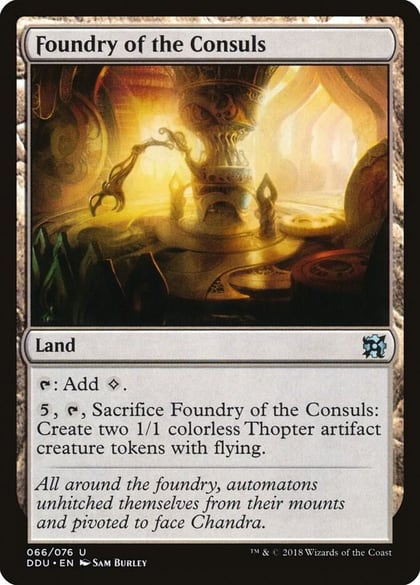 Foundry of the Consuls, Duel Decks: Elves vs. Inventors 66