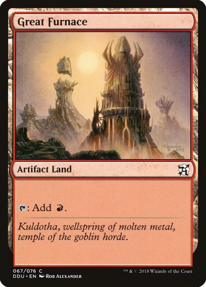 Great Furnace, Duel Decks: Elves vs. Inventors 67