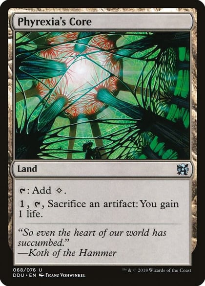 Phyrexia's Core, Duel Decks: Elves vs. Inventors 68