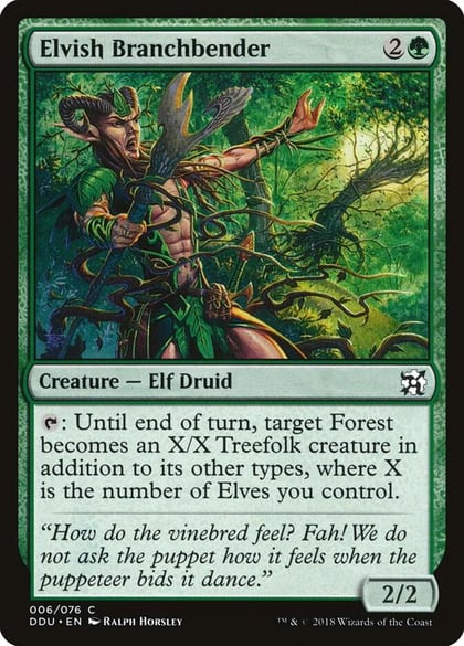 Elvish Branchbender, Duel Decks: Elves vs. Inventors 6