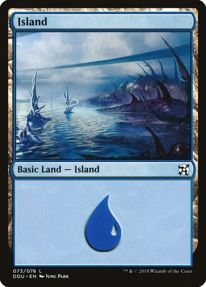 Island (073), Duel Decks: Elves vs. Inventors 73