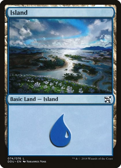 Island (074), Duel Decks: Elves vs. Inventors 74