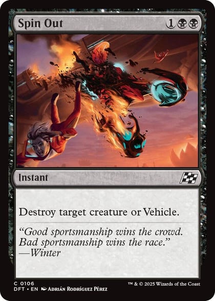 Spin Out, Aetherdrift 106