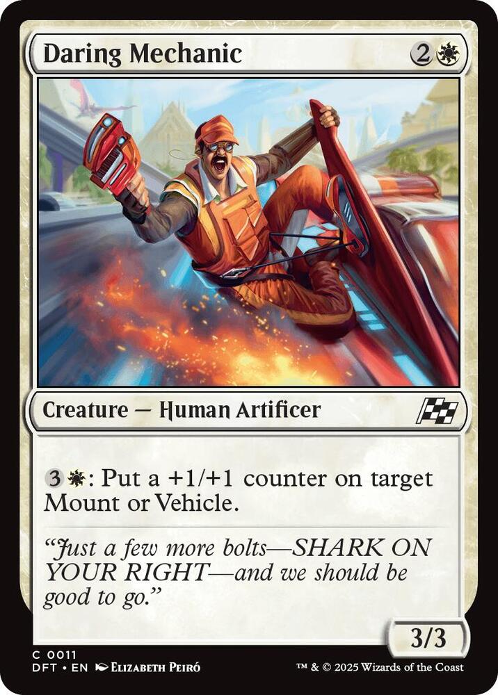 Daring Mechanic, Aetherdrift 11