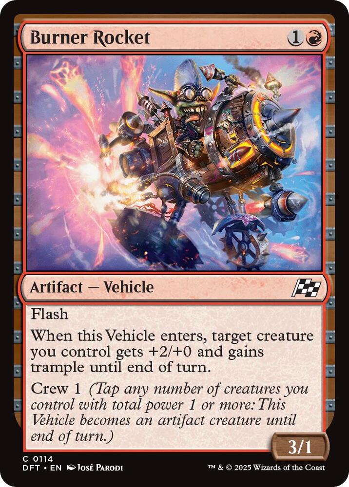 Burner Rocket, Aetherdrift 114