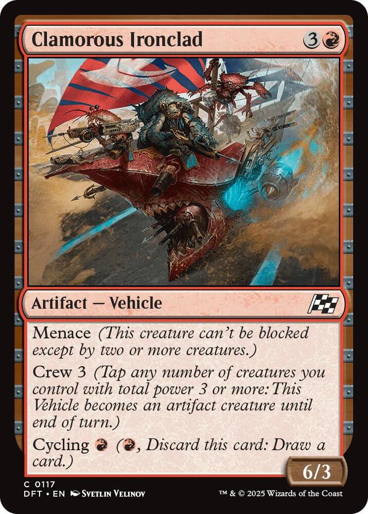 Clamorous Ironclad, Aetherdrift 117