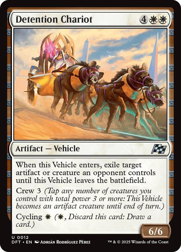 Detention Chariot, Aetherdrift 12