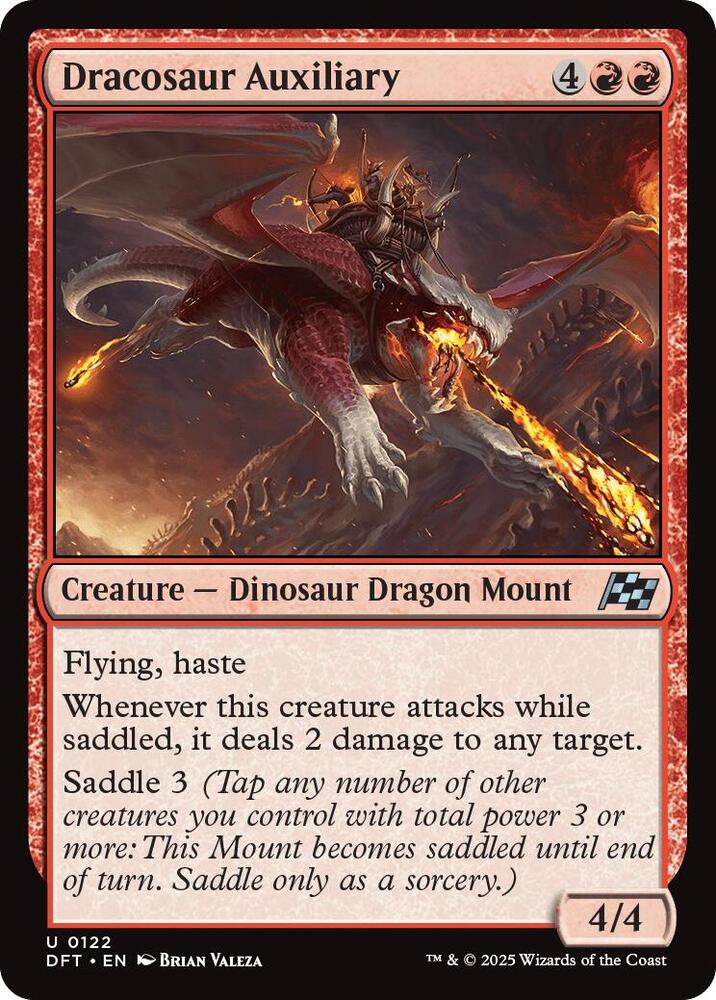 Dracosaur Auxiliary, Aetherdrift 122