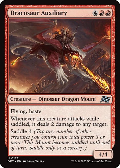Dracosaur Auxiliary, Aetherdrift 122
