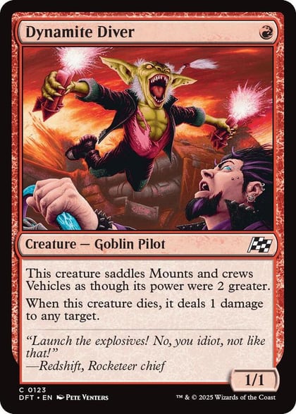 Dynamite Diver, Aetherdrift 123