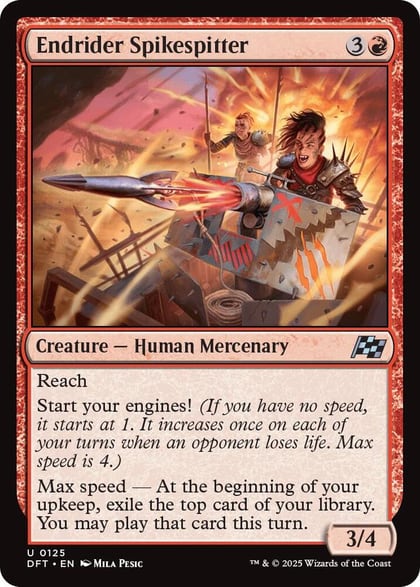 Endrider Spikespitter, Aetherdrift 125