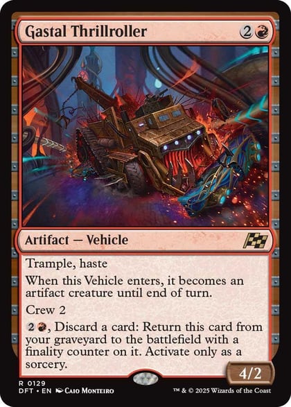 Gastal Thrillroller, Aetherdrift 129