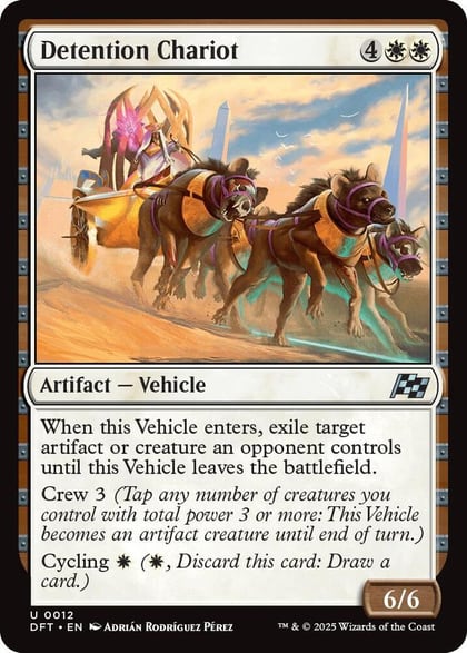 Detention Chariot, Aetherdrift 12