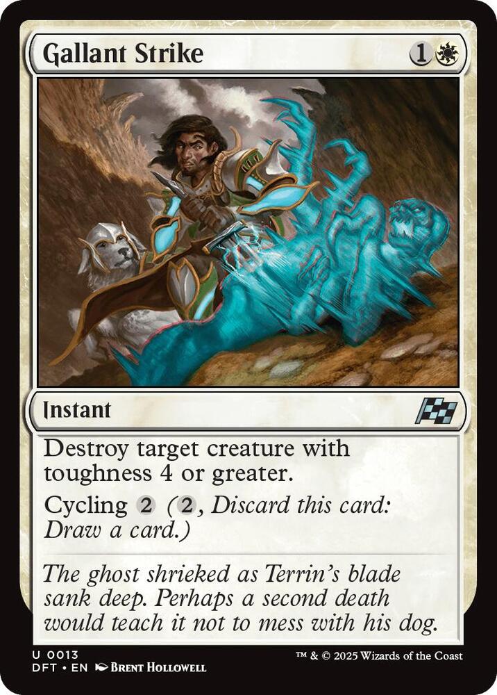 Gallant Strike, Aetherdrift 13
