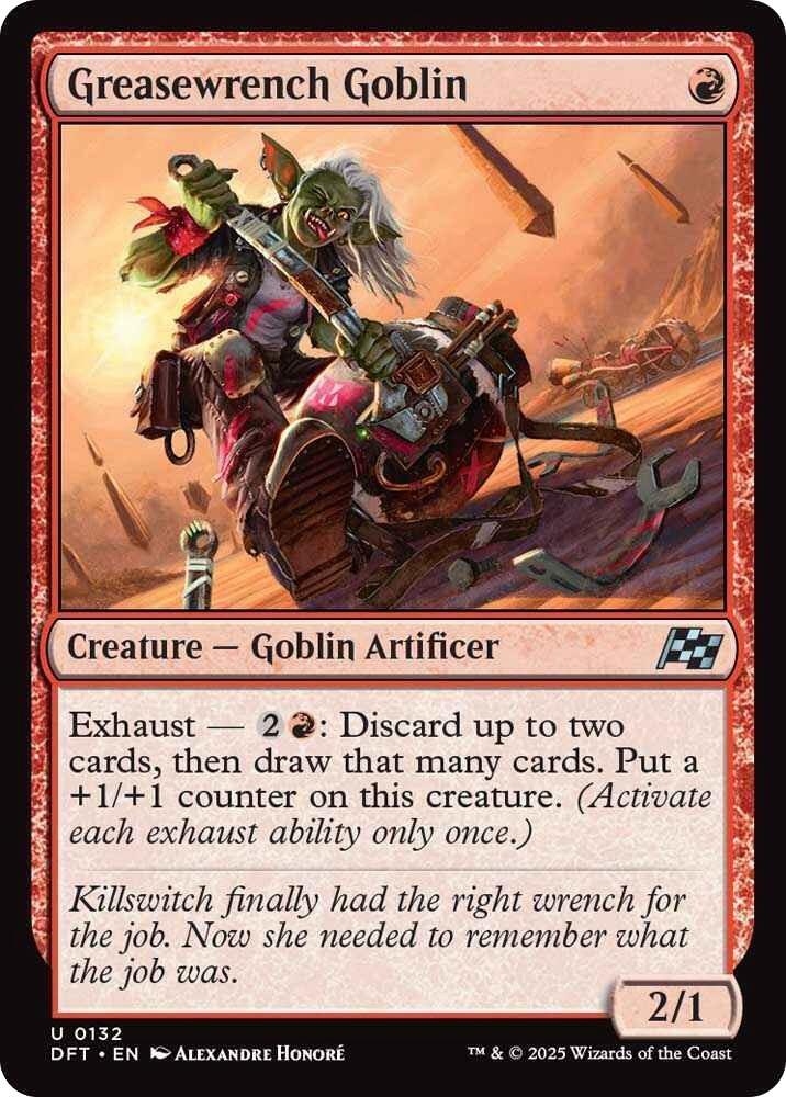 Greasewrench Goblin, Aetherdrift 132
