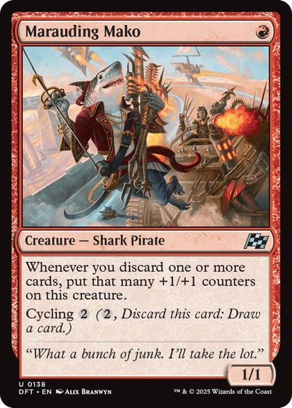 Marauding Mako, Aetherdrift 138