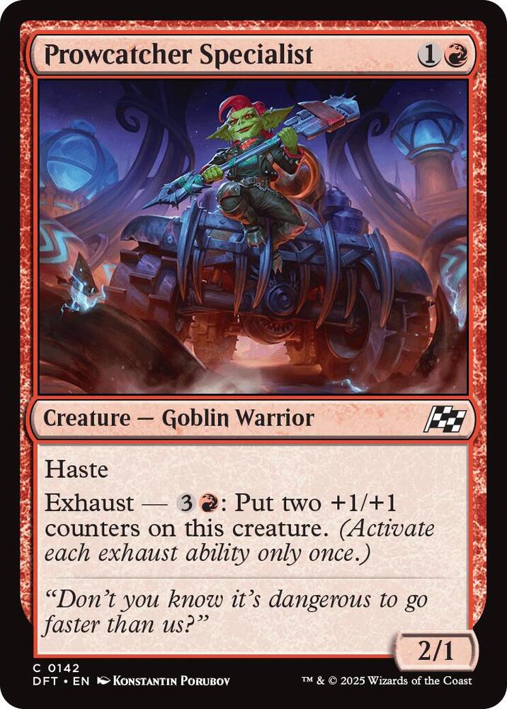 Prowcatcher Specialist, Aetherdrift 142